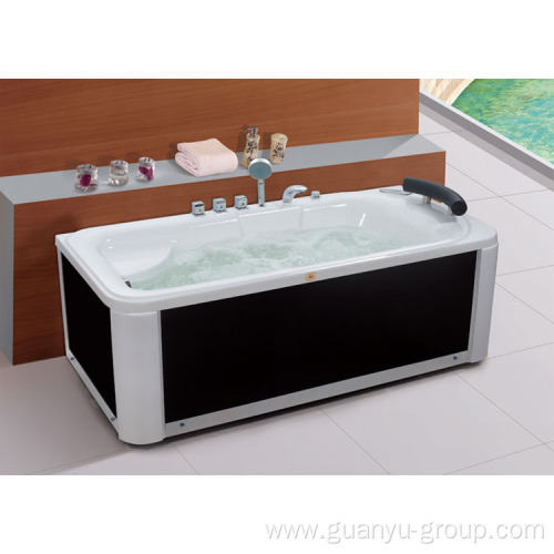 Customized Color Massage Freestanding Bathtub